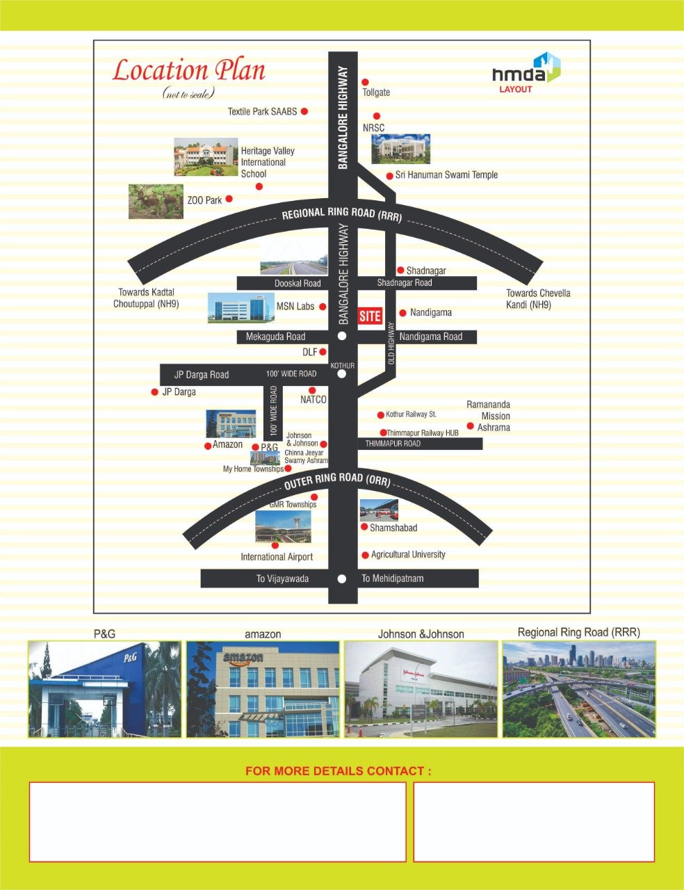 Open Plots in Bangalore Highway