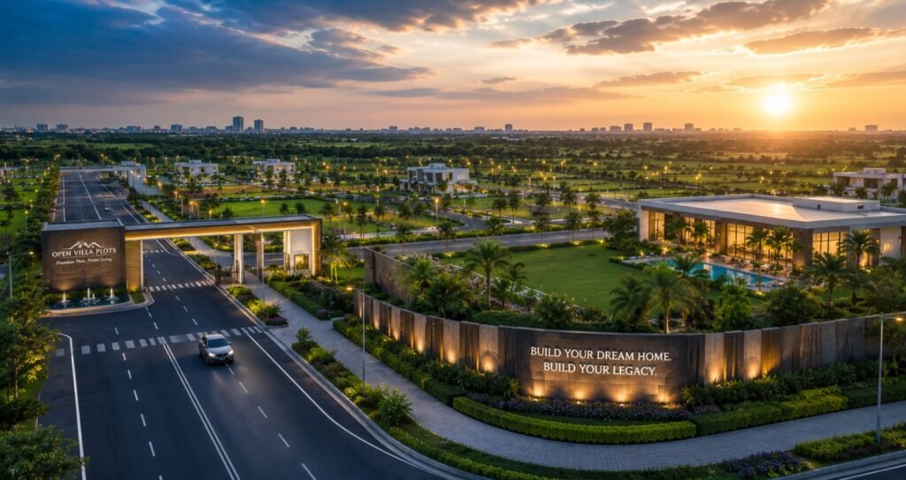 Open Plots Near Kollur