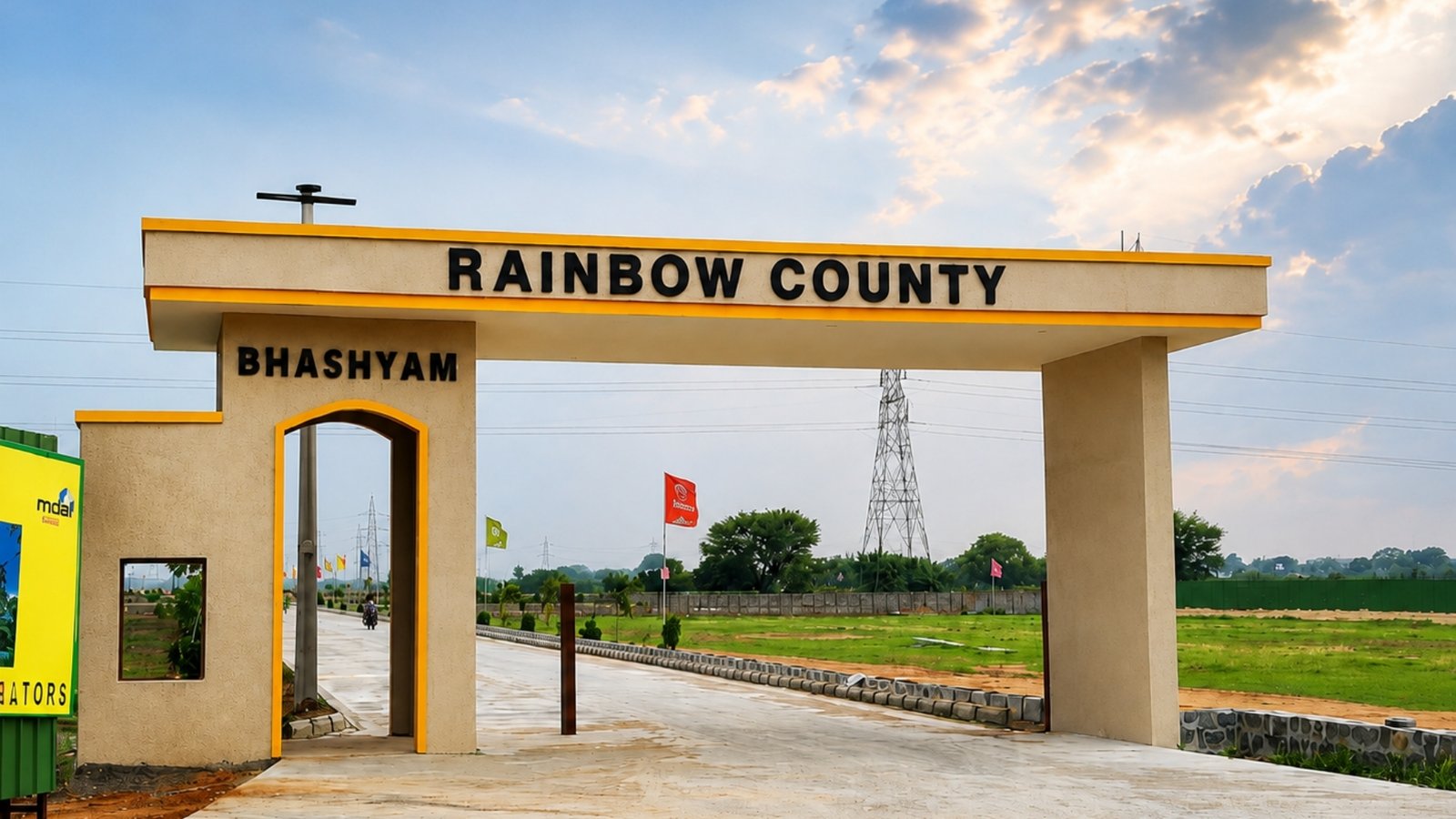 Rainbow County By Bhashyam Developers plotted layout