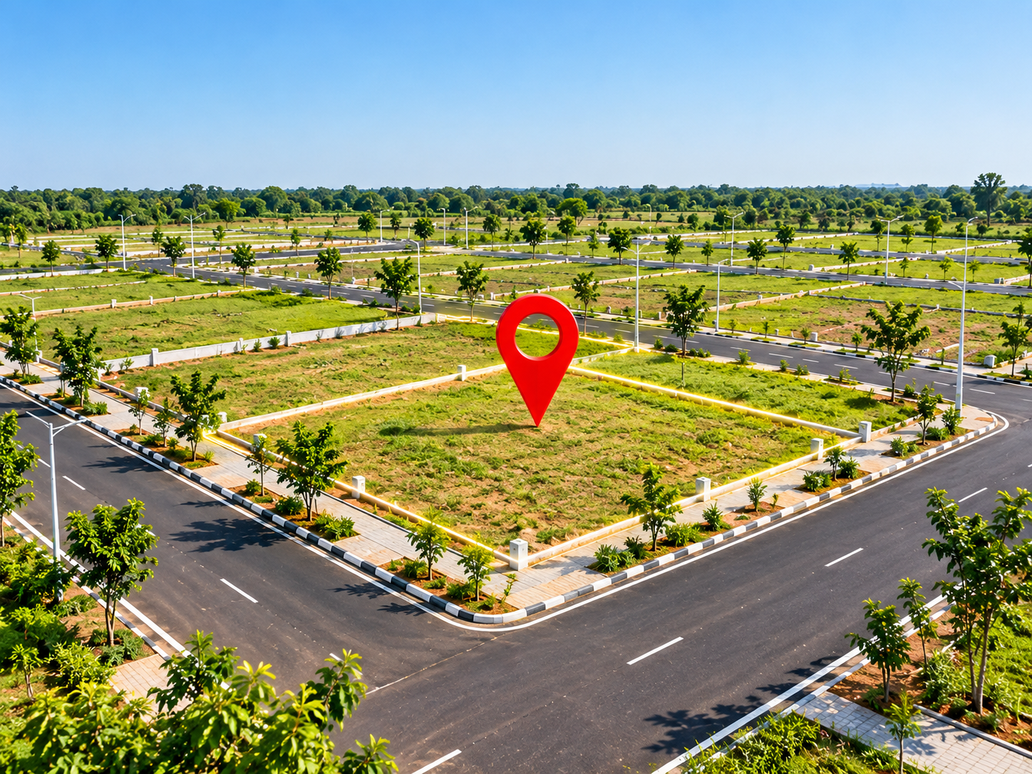 Residential plots and property development